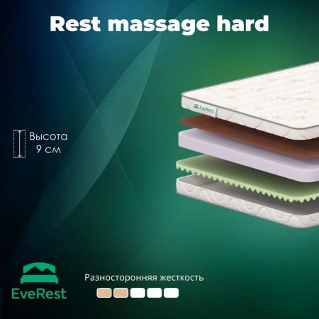 Топпер Everest Rest massage hard (Рест&nbsp;массаж&nbsp;хард)